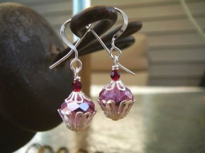 fresh-baked-pink-czech-glass-cherry-crystal-silver-strawberry-cupcake-earrings