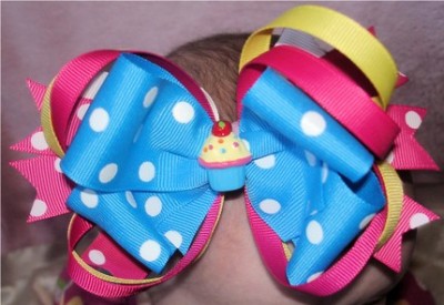 cupcake-layered-boutique-hair-bowheadband-clip-blueshocking-pinkyellowwhite-birthday-ready