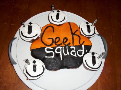Geek Squad Cupcakes