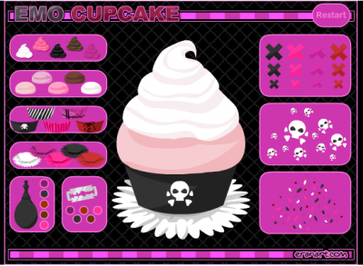 emo cupcake
