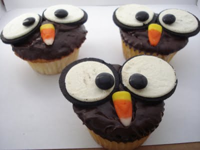 owl cupcakes 007
