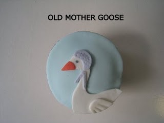 mother goose cupcake