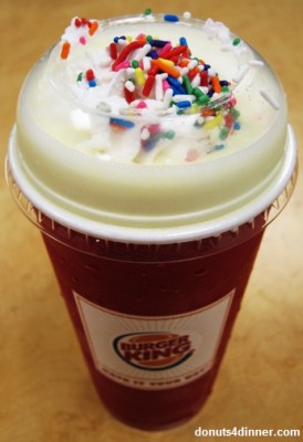Burger King Cupcake Shake IMG_0174