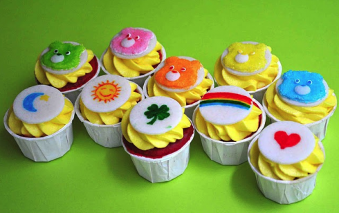 Cupcake store care bear